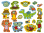 Preview: Die Olchis XXL Konfetti (8 Cent/Stück)